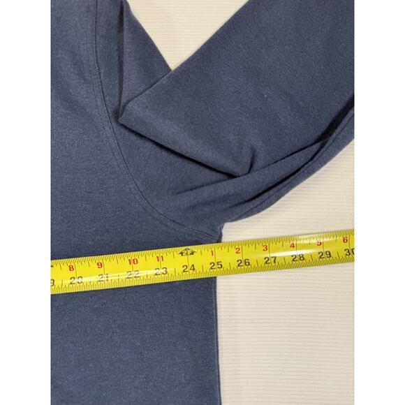 Peter Millar Quarter Zip Pullover Blue Cotton Blend Logo Embroidery Men’s - Picture 6 of 9